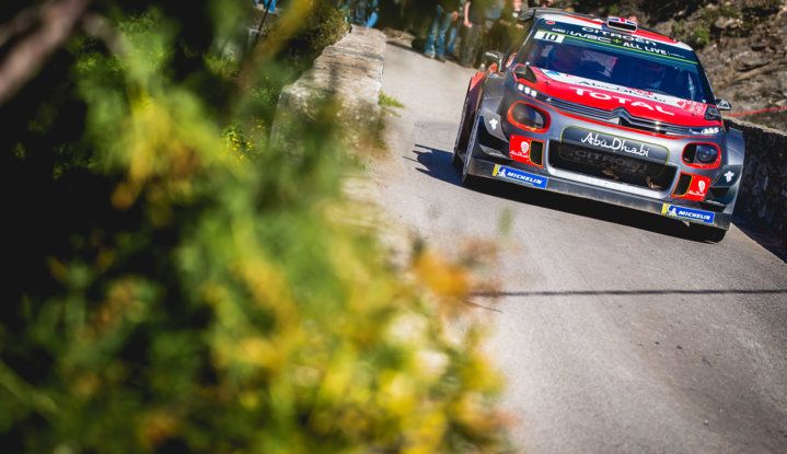 WRC Corsica 2018 – Giorno 3: gran finale per le Citroën C3 WRC nella Power Stage - Foto 5 di 9
