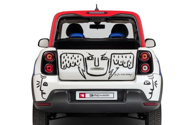Art Car E-MEHARI: un’opera esclusiva per i 50 anni di Citroën Mehari - Foto 5 di 14