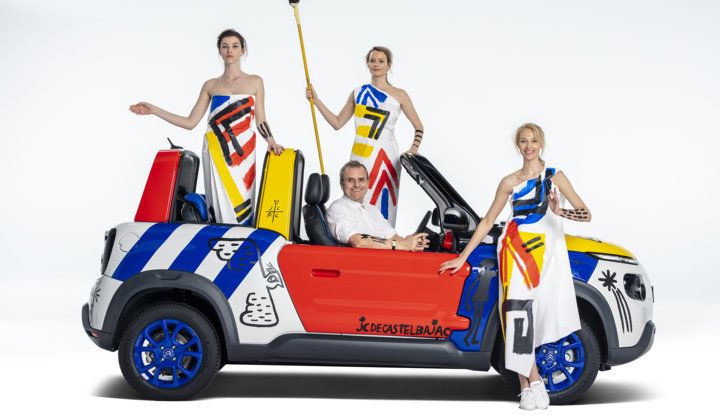 Art Car E-MEHARI: un’opera esclusiva per i 50 anni di Citroën Mehari - Foto 9 di 14