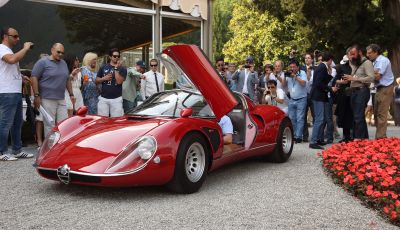 Alfa Romeo 33 Stradale premiata a Villa d’Este 2018 con la Coppa d’Oro
