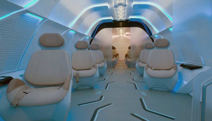 BMW Designworks e la capsula Hyperloop per viaggi di lusso - Foto 6 di 9