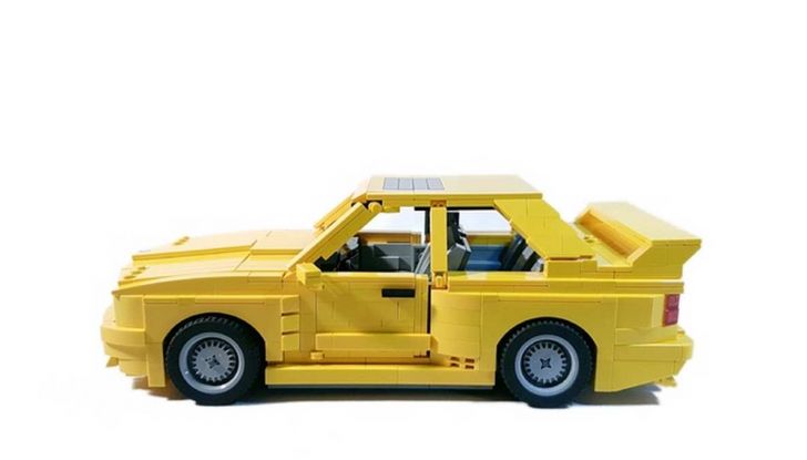 BMW M3 E30 in Lego, la sportiva fatta di mattoncini - Foto 6 di 18