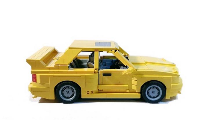 BMW M3 E30 in Lego, la sportiva fatta di mattoncini - Foto 8 di 18