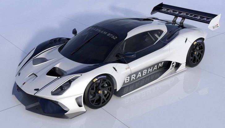 La nuova Brabham BT62 da 710CV per riportare in vita la scuderia inglese - Foto 7 di 9