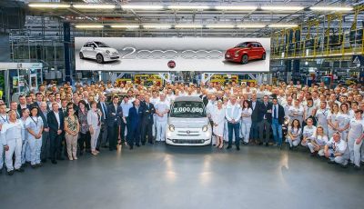 Fiat 500, prodotto l’esemplare numero 2.000.000 della citycar