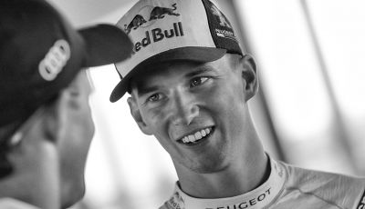 Timmy Hansen (team Peugeot Total) determinato a salire sul podio anche in UK