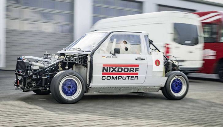 La Volkswagen Golf II con due motori protagonista della Pikes Peak 2018 - Foto 2 di 9