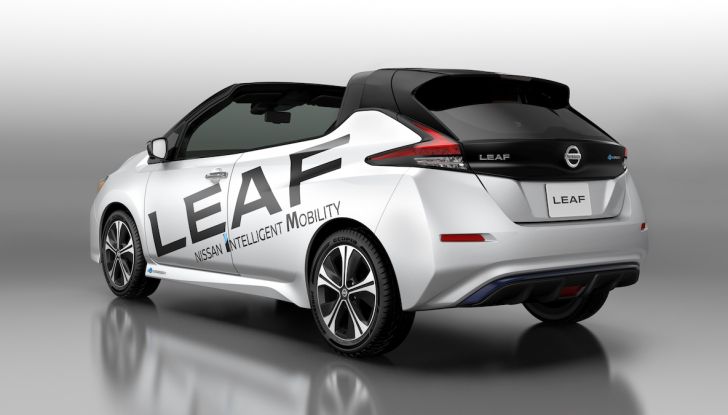 Nissan Leaf Open Car: l’elettrica nipponica diventa cabriolet - Foto 3 di 3