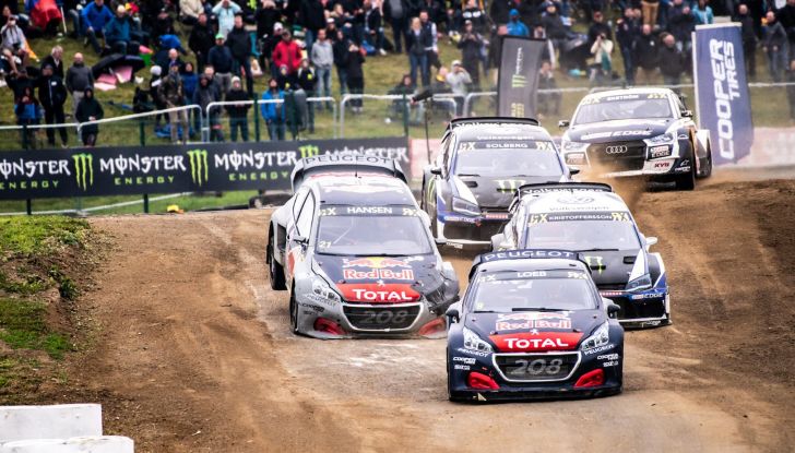 Doppio podio Peugeot nella gara belga del WRX 2018 - Foto  di 