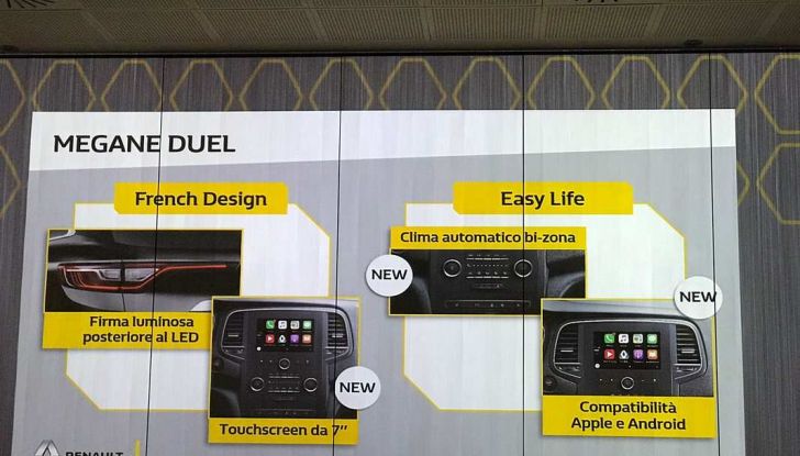 Renault Megane DUEL e DUEL2, i nuovi livelli della gamma berline - Foto 11 di 20