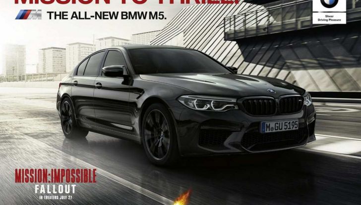 BMW M5 protagonista di Mission: Impossible – Fallout con Tom Cruise - Foto 5 di 5