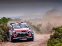 WRC Sardegna 2018 – shakedown: Citroën ottimizza il set-up delle C3 WRC