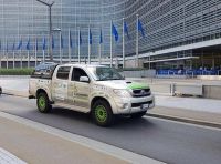 Da Torino a Pechino con una Toyota Hilux a biogas