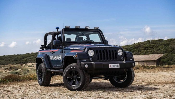 Jeep Wrangler dei Carabinieri con Mopar One Pack - Foto 4 di 9