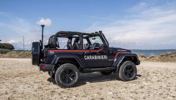 Jeep Wrangler dei Carabinieri con Mopar One Pack - Foto 5 di 9