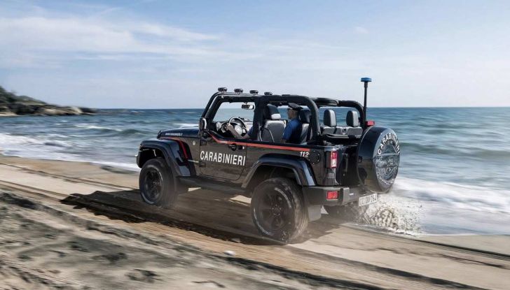 Jeep Wrangler dei Carabinieri con Mopar One Pack - Foto 1 di 9