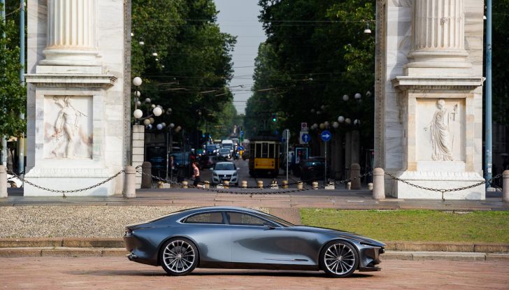 Mazda Vision Coupé 2018, la Concept dell’anno celebrata con l’arte - Foto 11 di 11