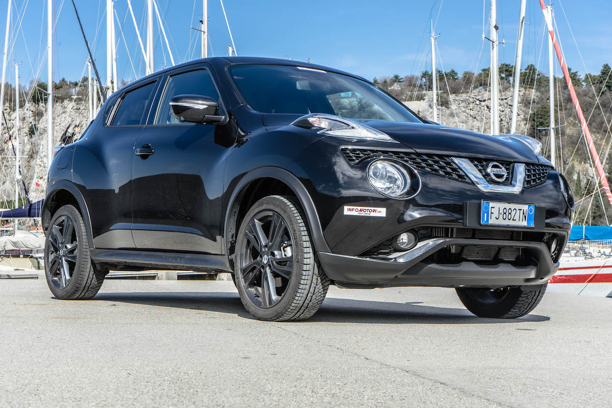 Prova Nissan Juke, Crossover Total Black con l'1.5 dCi da 110CV - Infomotori