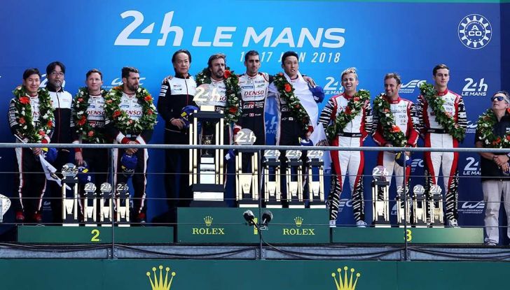 Toyota e Alonso trionfano alla 24 Ore di Le Mans 2018 - Foto 2 di 8