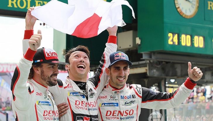 Toyota e Alonso trionfano alla 24 Ore di Le Mans 2018 - Foto 1 di 8