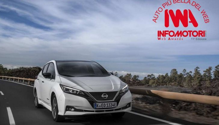 Nissan Leaf, Auto Piu’ Bella del Web 2018 - Foto 2 di 13