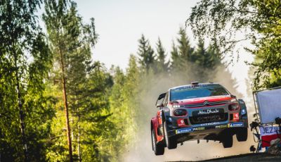 WRC Finlandia 2018: il meritato podio della Citroën C3 WRC di Ostberg.