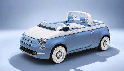 Fiat 500 Spiaggina by Garage Italia, omaggio alla Jolly Spiaggina del 1958