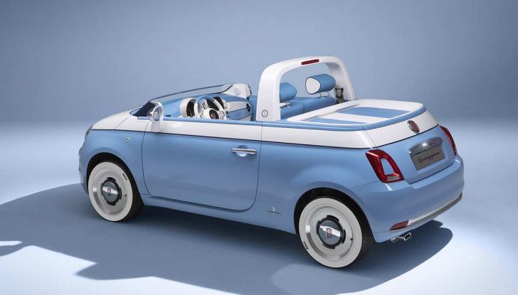 Fiat 500 Spiaggina by Garage Italia, omaggio alla Jolly Spiaggina del 1958 - Foto 4 di 18