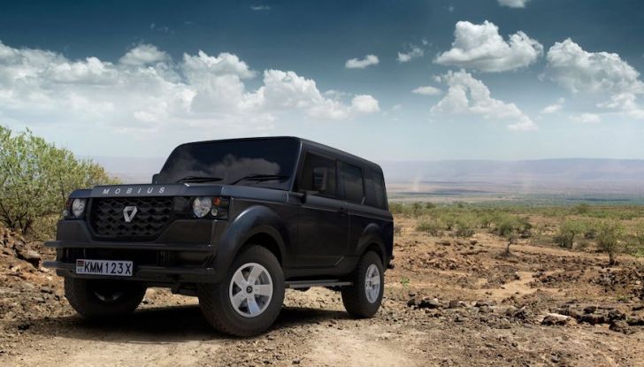 Un vero fuoristrada nel 2018? Il Made in Kenya dalla Mobius Motors - Foto 5 di 10