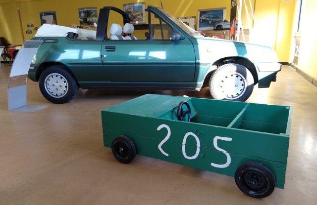 La Peugeot 205 Junior e la scatola di sapone - Foto 2 di 3