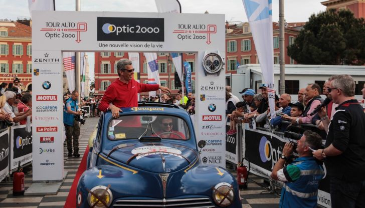 3 Peugeot al traguardo del Tour Auto 2018 a Nizza - Foto 16 di 17