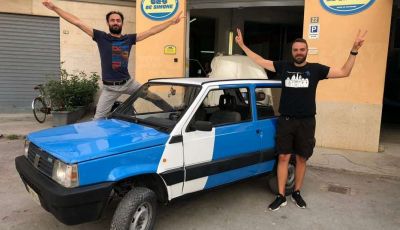 Da Palermo a Pechino a bordo di una Fiat Panda 4×4