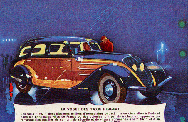 1938, il Diesel Peugeot debutta con i tassisti - Foto 4 di 4