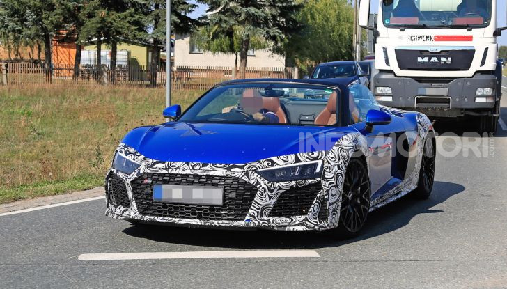 Audi R8 Spyder restyling 2019, dati tecnici e informazioni - Foto 5 di 10