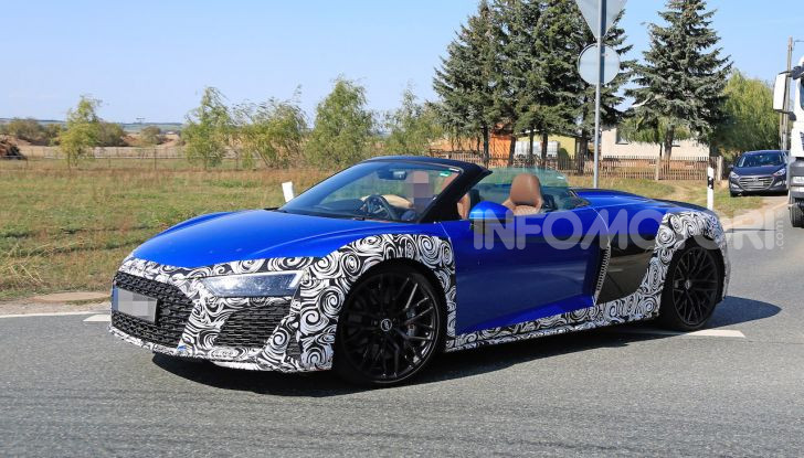 Audi R8 Spyder restyling 2019, dati tecnici e informazioni - Foto 1 di 10