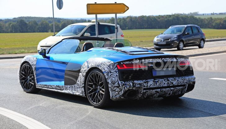 Audi R8 Spyder restyling 2019, dati tecnici e informazioni - Foto 6 di 10