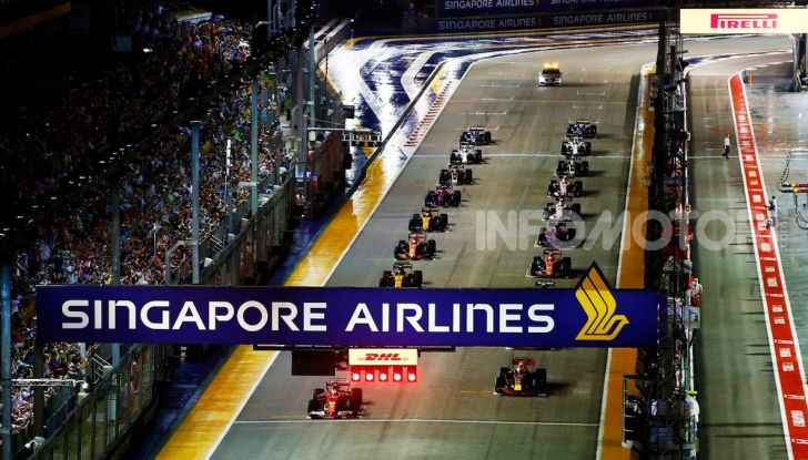 Orari TV F1 2018, GP di Singapore in diretta Sky e differita TV8 - Foto 1 di 7