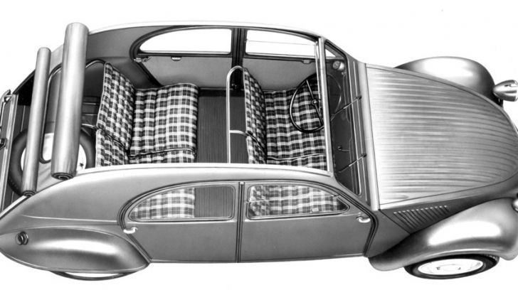 Le astuzie della Citroën 2CV: la capote - Foto 3 di 3