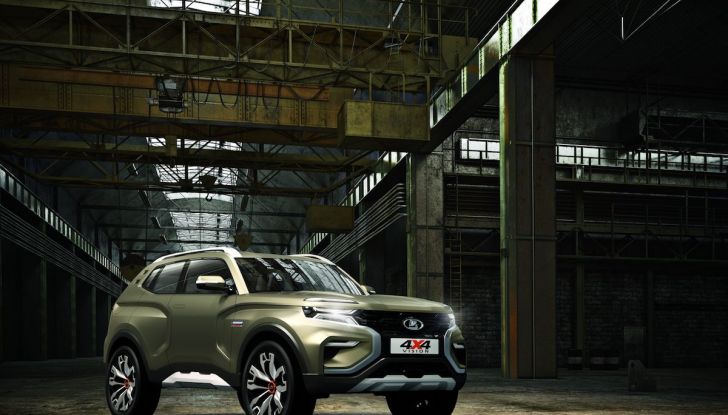 Lada Vision 4×4 Concept 2018: torna il SUV più economico al mondo - Foto 3 di 14