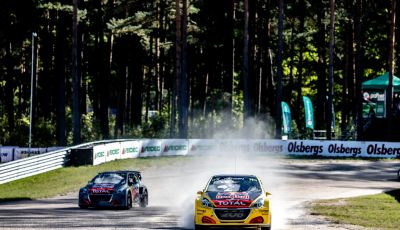 Bruno Famin (team Peugeot Total) soddisfatto del risultato di Riga