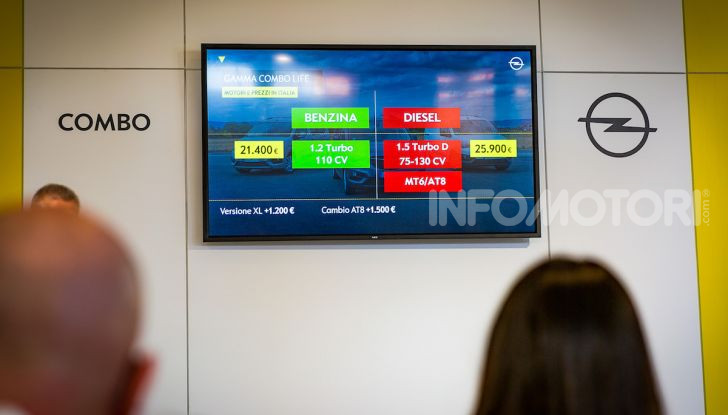 Opel Combo Life: tecnologia, sicurezza e spazio in abbondanza - Foto 26 di 37