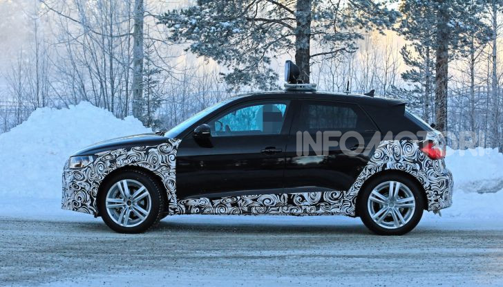 Audi A1 Allroad, primi collaudi e informazioni tecniche - Foto 3 di 21