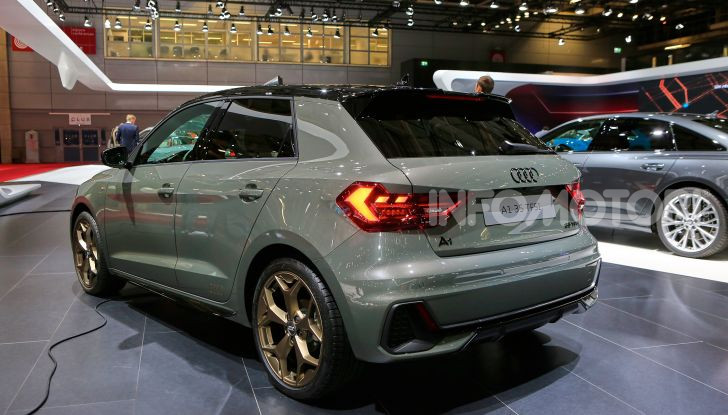 Nuova Audi A1 Sportback, listino prezzi e dotazioni - Foto 16 di 16