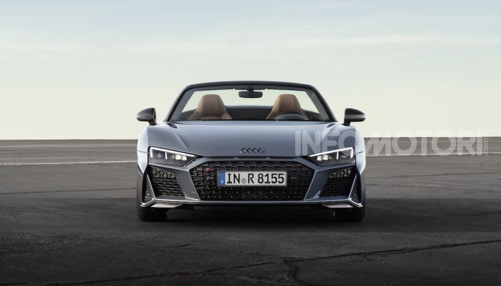 Nuova Audi R8 2019 Coupé e Spider: il V10 aspirato arriva a 620CV - Foto 18 di 30