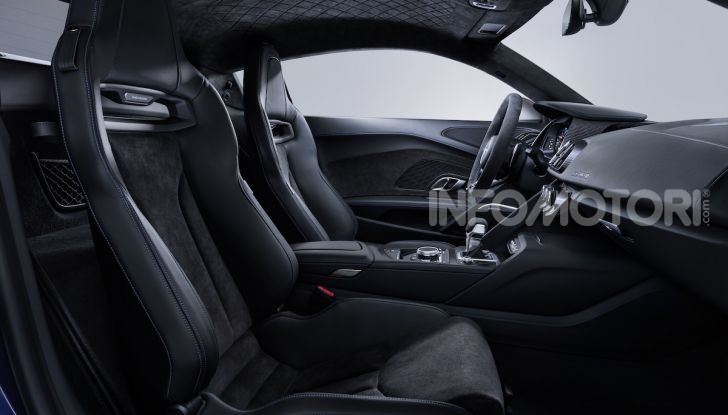 Nuova Audi R8 2019 Coupé e Spider: il V10 aspirato arriva a 620CV - Foto 24 di 30