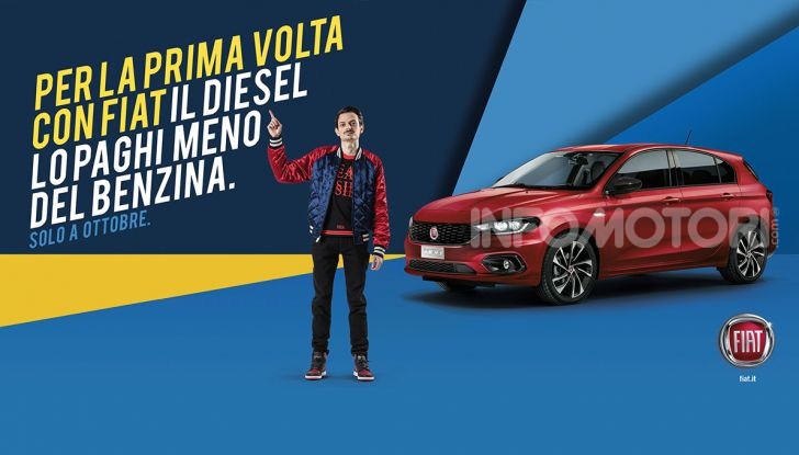 Promozioni Fiat: le auto Diesel costano meno di quelle a benzina - Foto 1 di 11