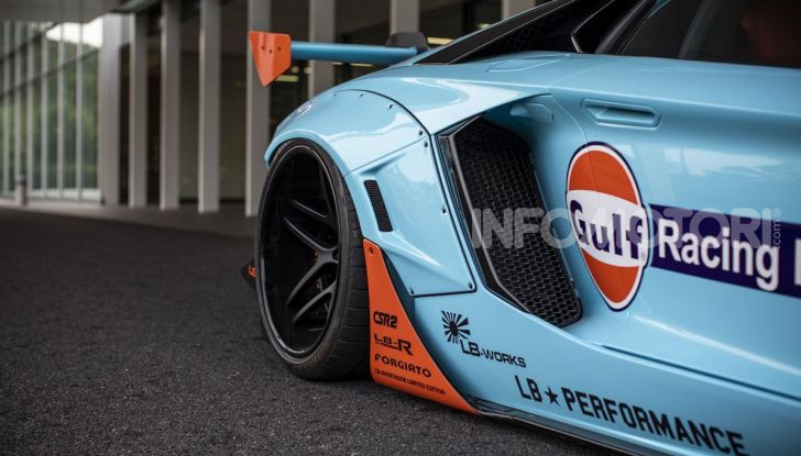Lamborghini Aventador Gulf: bella da mozzare il fiato - Foto 4 di 8