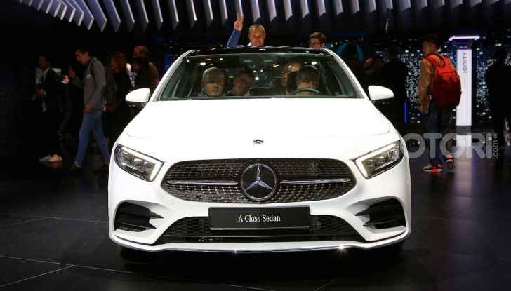 Nuova Mercedes Classe A Berlina 2018: Informazioni, motori e caratteristiche - Foto 2 di 11