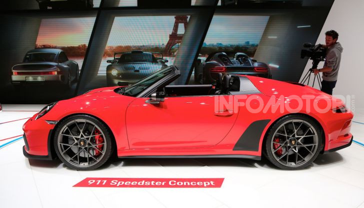Porsche 911 Speedster: il ritorno di un mito per il 70° anniversario - Foto 16 di 18