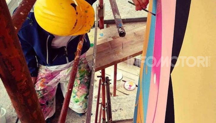 Roma, Il murales di Iena Cruz pulisce l’aria grazie a vernice AirLite - Foto 5 di 21